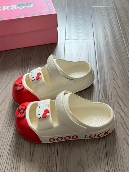 Hello Kitty Slip on Water Shoes Casual Summer for Girls