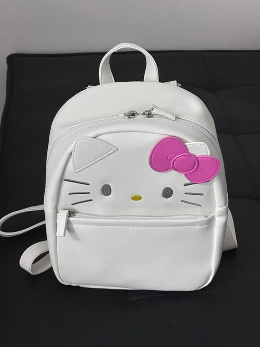 Sanrio Cute PU Backpack Shoulder Bag Backpack Handbag for Girls