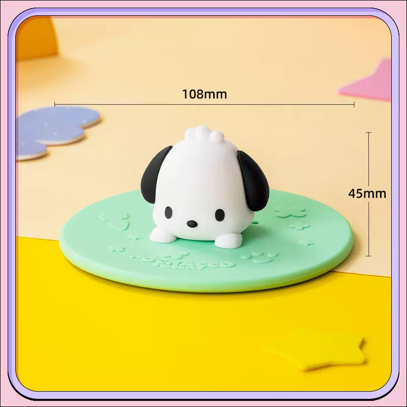 Sanrio silicone cup lids