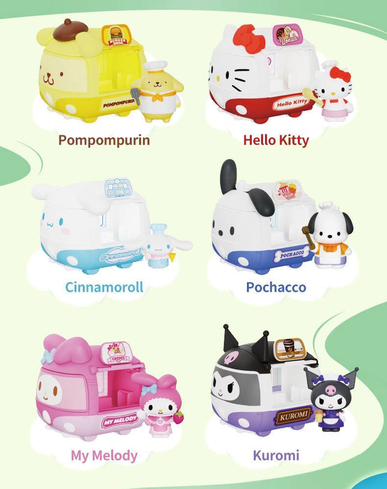 Sanrio Food Truck Blind Box Figures