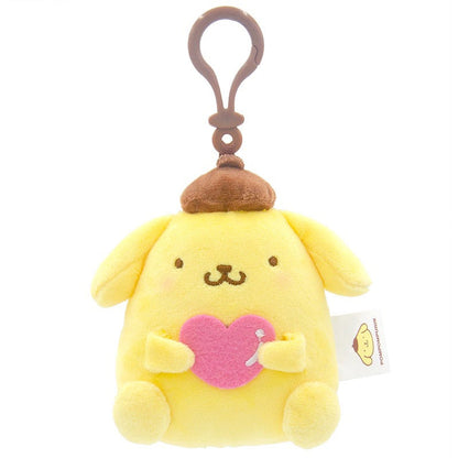 Sanrio Hugging Heart Plush Doll Pendant