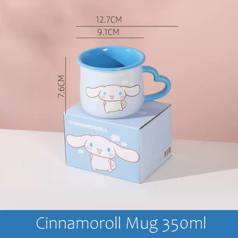 Sanrio mug ceramic milk cup 350ml