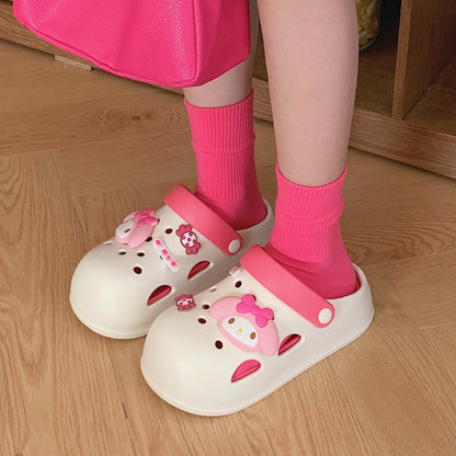 Sanrio Clogs Platform Shoes Sandal Casual Summer