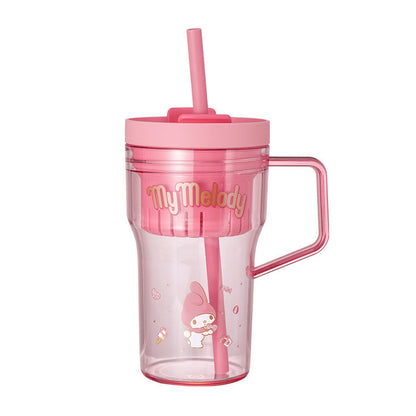 Sanrio Straw Handle  cup 750ml