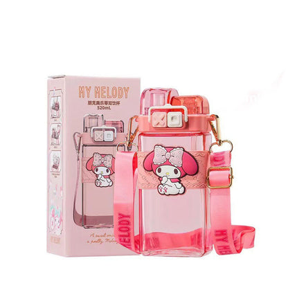 Sanrio Double drinking  Water Bottle  520ml