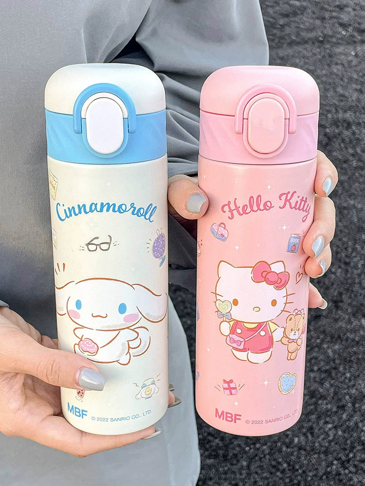 Sanrio Straw vacuum bottle 420ml