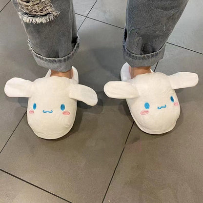 Moving Ears Cinnamoroll Slippers