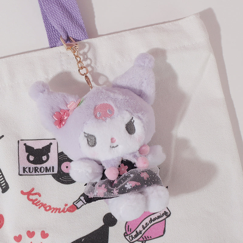 Kuromi Sakura   Plush Pendant