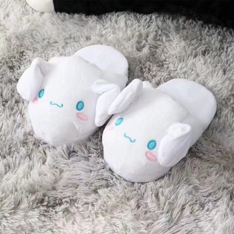 Moving Ears Cinnamoroll Slippers