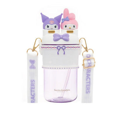 Kuromi and my melody Water Bottle (700ml)