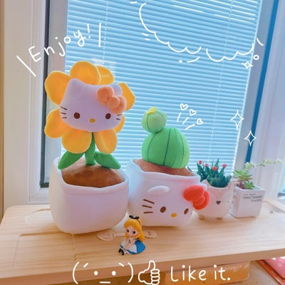 Hello Kitty Plant Plushies