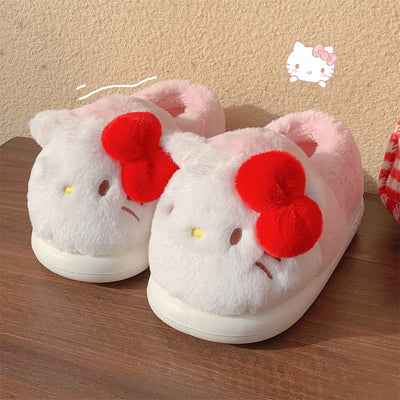 Hello Kitty  Warm home plush shoes