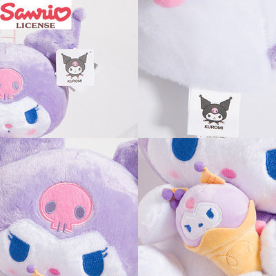 Kuromi Plush Toy, Holding kuromi ice cream