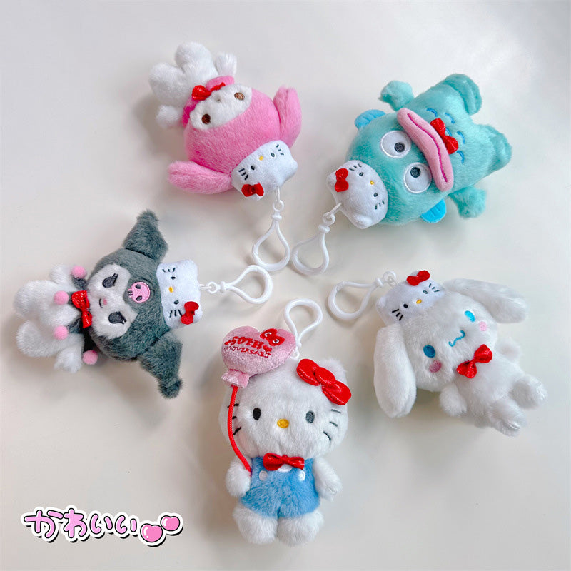 Sanrio Hello Kitty 50th Anniversary Plush Mascot