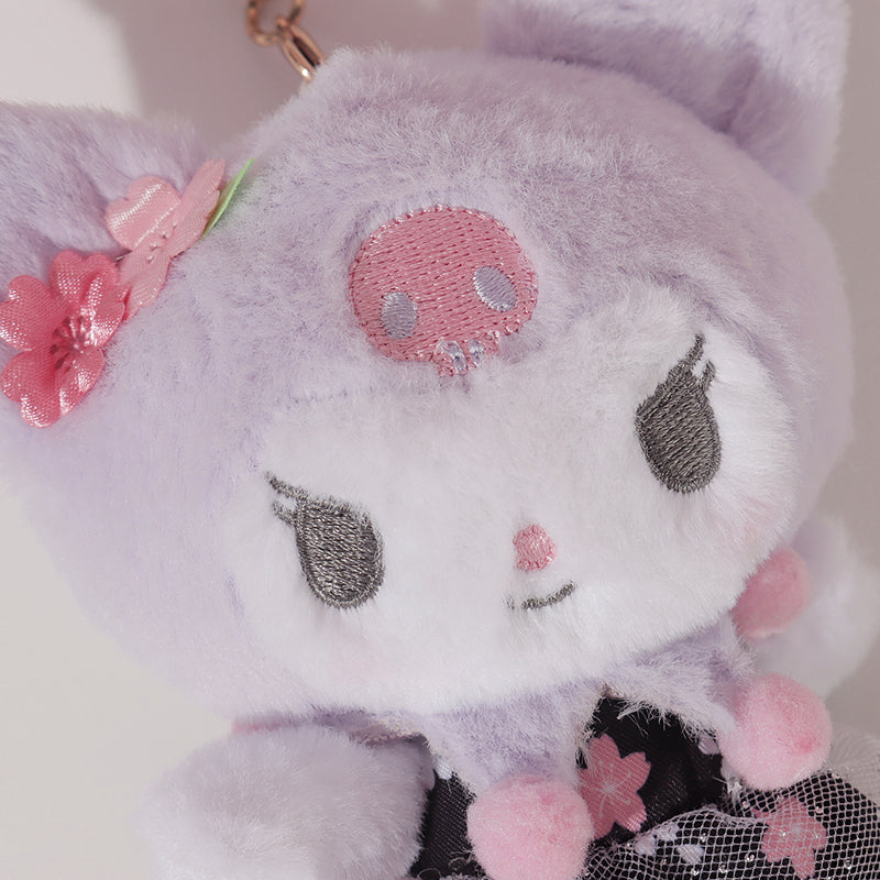 Kuromi Sakura   Plush Pendant