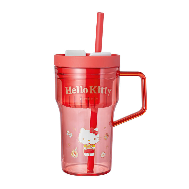 Sanrio Straw Handle  cup 750ml