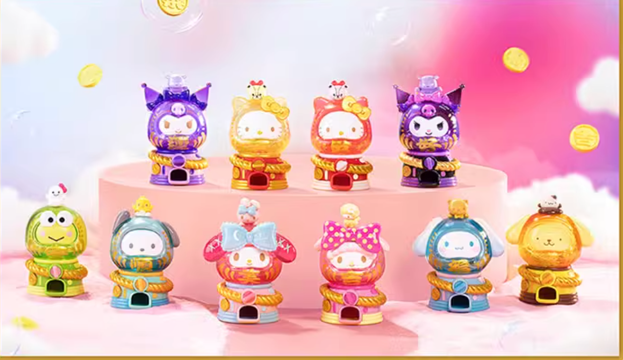 Sanrio Damo gashapon machine series blind box tumbler