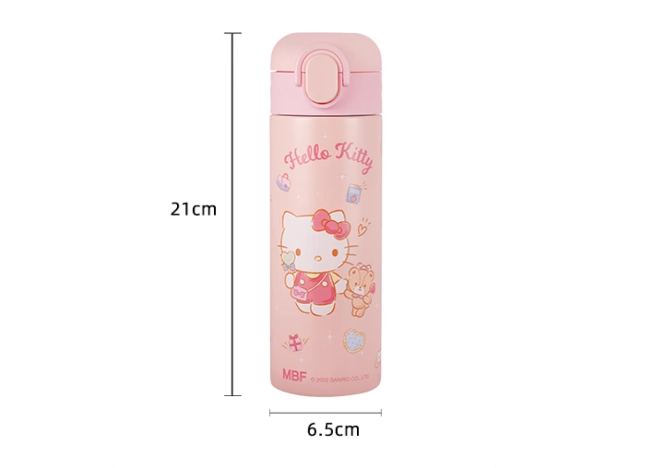 Sanrio Straw vacuum bottle 420ml