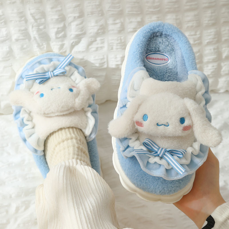 Sanrio Fuzzy Slippers House Slippers