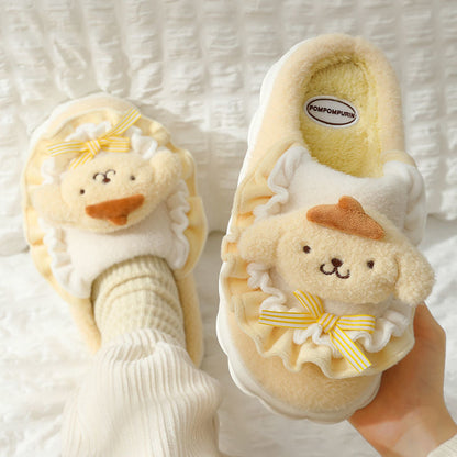 Sanrio Fuzzy Slippers House Slippers