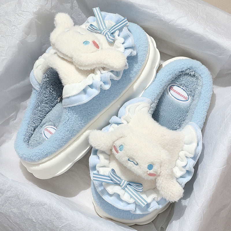 Sanrio Fuzzy Slippers House Slippers