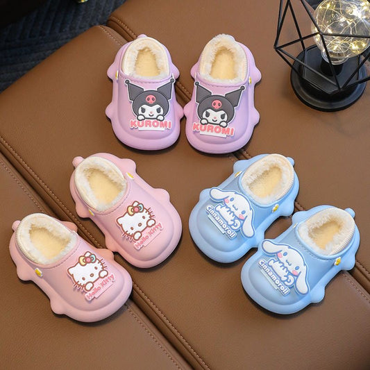 Sanrio Kids' Warm Plush Slippers