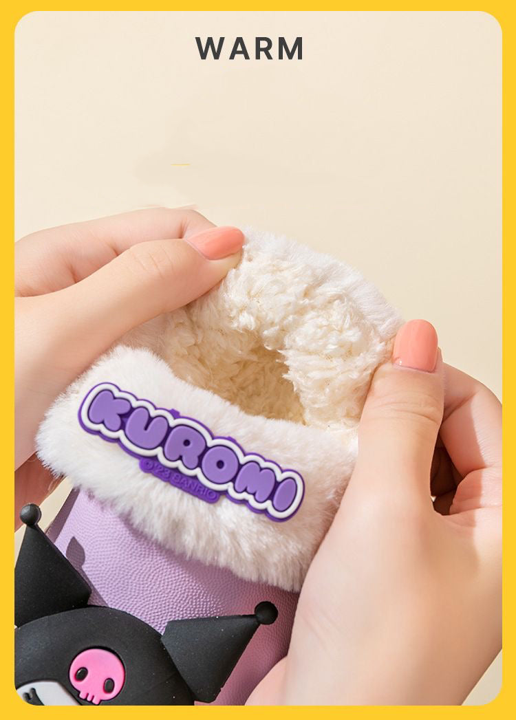 Sanrio Kids' Warm Plush Slippers