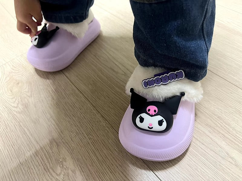 Sanrio Kids' Warm Plush Slippers