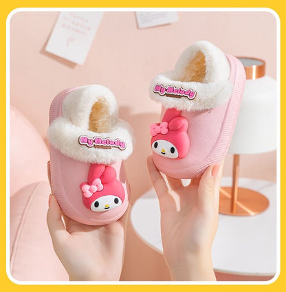 Sanrio Kids' Warm Plush Slippers