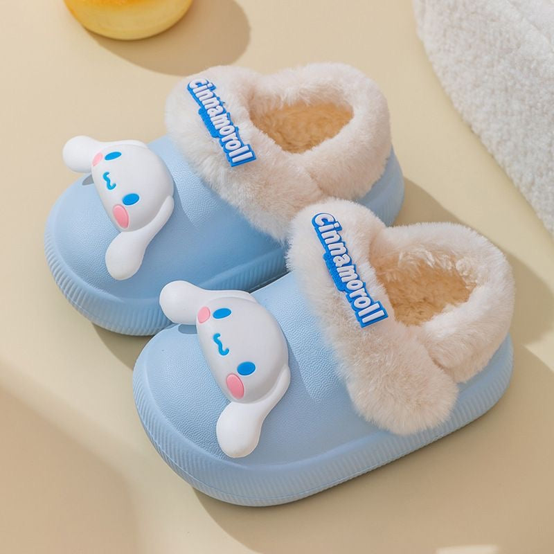 Sanrio Kids' Warm Plush Slippers