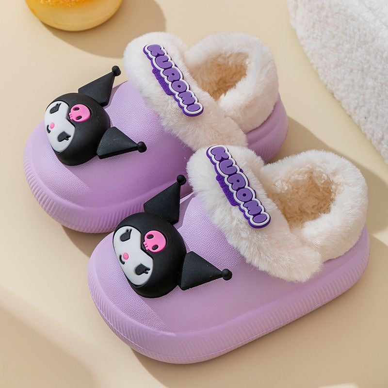 Sanrio Kids' Warm Plush Slippers