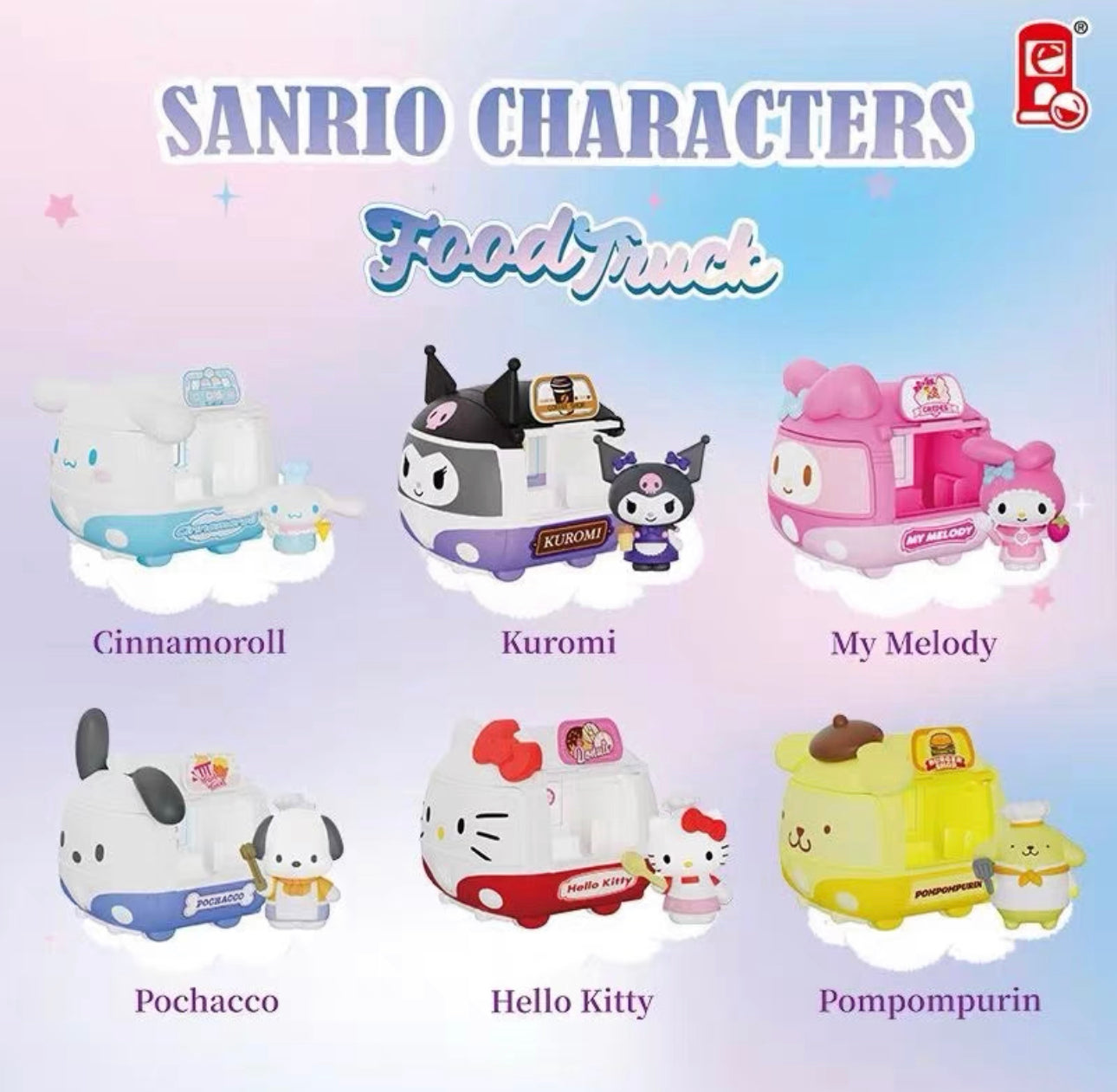 Sanrio Food Truck Blind Box Figures